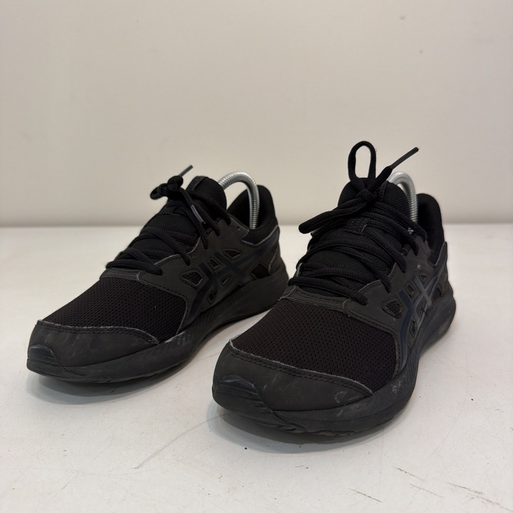 Asics Jolt 4 Womens Size 5.5 Running Trainers Black/Black Sports Cushioned Shoes